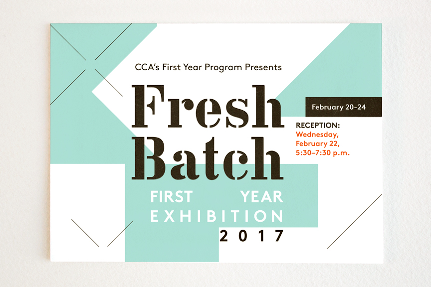 Fresh Batch – CCA First Year Exhibition